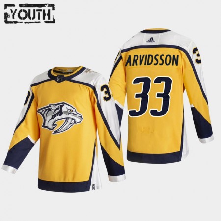 Dětské Hokejový Dres Nashville Predators Dresy Viktor Arvidsson 33 2020-21 Reverse Retro Authentic